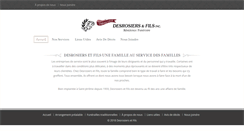 Desktop Screenshot of desrosiersetfils.com